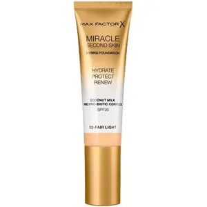 Max Factor Fps Trouvé Miracle Touch Second Skin 20 2 Équitable Léger 30ml pas cher