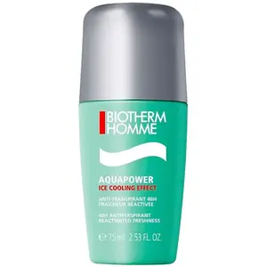 Comparateur de prix : Biotherm Homme Aquapower Ice Cooling Effect Anti-Transpirant 48h 75 ml