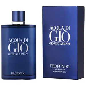 GIORGIO ARMANI Eau de jeu profonde Eau de Parfum, 200 millilitres pas cher