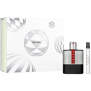 Prada Luna Rossa Carbon Eau De Toilette 100ml Gift Set pas cher