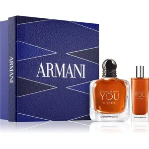 Comparateur de prix : Armani Stronger with You Intensely - Coffret Eau de parfum pour homme