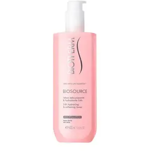 Biotherm Lotion Biosource 24h Hydrating Softening Toner Dry Skin 400ml pas cher