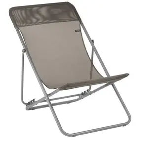 Comparateur de prix : Maxi transat Lafuma Batyline graphite