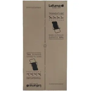 Carrefour Lafuma TRANSATUBE 2 Chaise, Batyline, Seigle II, 83 x 56 x 94 cm pas cher