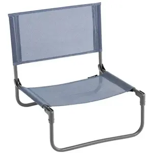 Chaise camping pliable - cb - Ocean ii Tube Titane - Lafuma Mobilier pas cher