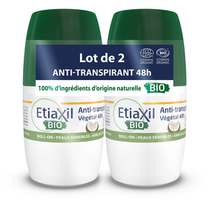 Comparateur de prix : Etiaxil Etiaxil Bio Anti-Transpirant Végétal 48h 2x50ml