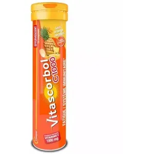 Comparateur de prix : Vitascorbol C1000 15 Comprimés Effervescents Orange Ananas