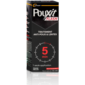 Pouxit Flash Lotion Spray Anti-Poux et Lentes 150ml pas cher