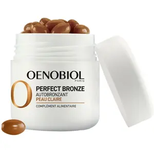 Comparateur de prix : Oenobiol Perfect Bronze Autobronzant Peau Claire Lot de 2 x 30 gélules