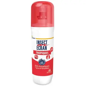 Comparateur de prix : Insect Ecran Anti-Moustiques Spray Spécial Tropiques 75ml