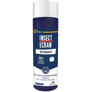 Comparateur de prix : INSECT ECRAN Concentré insecticide vêtements flacon 200ml