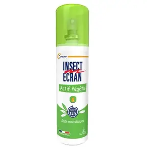 Comparateur de prix : Insect Ecran Anti-Moustiques Spray Actif Végétal 100ml