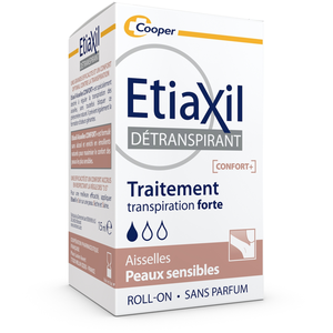 Etiaxil détranspirant transpiration forte roll-on peaux sensibles 15ml
