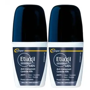 Comparateur de prix : Etiaxil Etiaxil Déodorant Men Roll-On 2x50ml