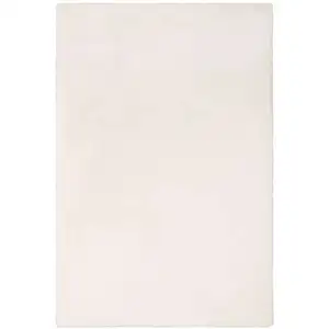 Tapis 200x300 cm RABBIT coloris blanc pas cher