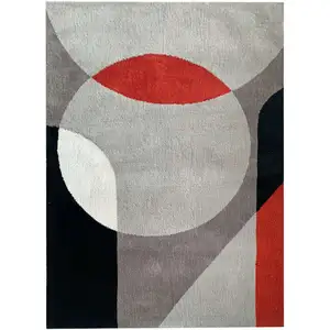 Tapis 160x230 cm OPTIC multicolore pas cher