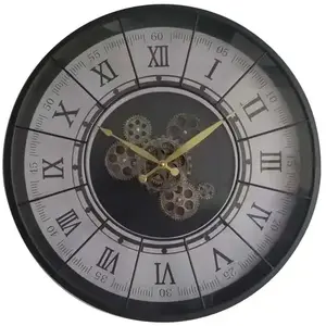 Horloge 57 cm ROUCKY coloris noir