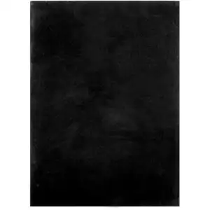 Tapis 120x170 cm RABBIT coloris noir pas cher