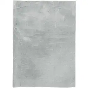 Tapis 60x115cm RABBIT coloris gris pas cher