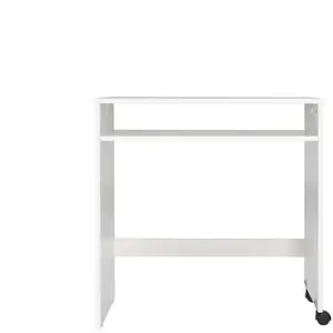 Bureau sur roulettes ANDY coloris blanc pas cher