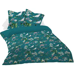 Parure de lit Housse+ 2 taies 220x240cm COLIBRI pas cher