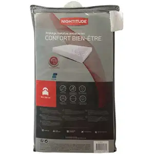 Protège matelas 140x190 cm CONFORT BIEN-ETRE pas cher