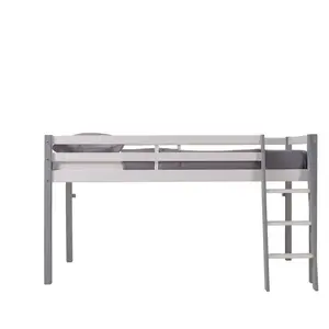 Lit surélevé 90x190 cm ROXY W pas cher