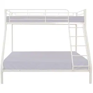 Lits superposés 90x190 cm + 140x190 cm OLE coloris blanc pas cher