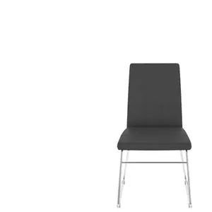 Chaise BAYA coloris noir pas cher
