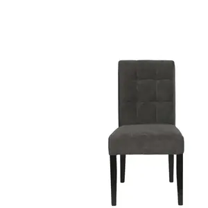 Chaise MAXWELL coloris gris/noir pas cher
