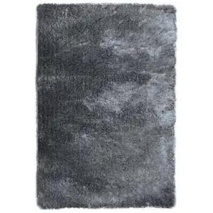 Tapis 200x300 cm MILA coloris gris pas cher