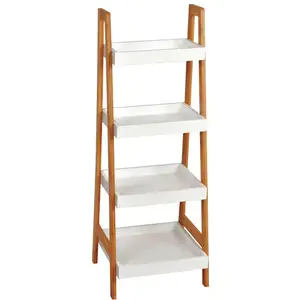 Etagère 4 niveaux BLANCO pas cher