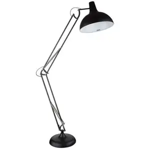 Conforama Lampadaire 180 cm ARTI coloris noir pas cher