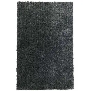 Tapis 160 cm 230 cm GLITTY coloris gris pas cher