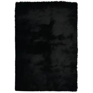 Tapis 120x170 cm MILA coloris noir pas cher