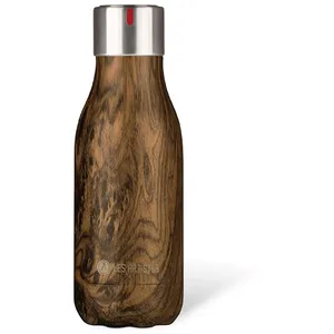 Comparateur de prix : Bouteille isotherme LES ARTISTES Bottle UP bois 280 ml