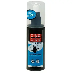 Comparateur de prix : BAUSCH & LOMB Cinq sur Cinq Anti-Tiques Lotion Anti-Tiques 100 ml