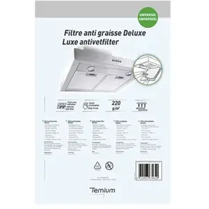 Filtre anti graisse Temium Deluxe pas cher