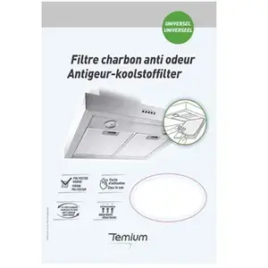Comparateur de prix : Filtre charbon anti odeur Temium