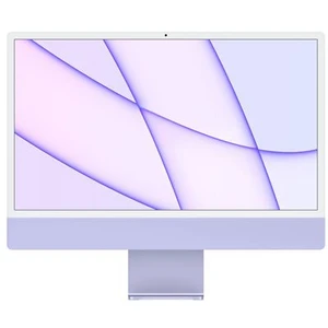 APPLE IMAC 24'' 256 GO SSD 8 GO RAM PUCE M1 CPU 8 COEURS GPU 8 COEURS VIOLET pas cher
