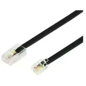 Temium CORDON RJ11/RJ45 5M NOIR pas cher
