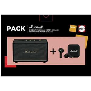 Pack Acton III Minor IV black