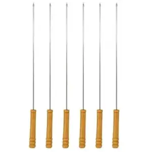 Comparateur de prix : Set de 6 Brochettes La Cuisine de Thom en bambou