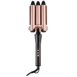Fer à boucler Okoia HAIR-WAVER3T Noir et Rose