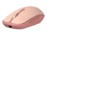 Accsup Souris rechargeable sans fils rose bicolore - 2.4G & Bluetooth pas cher