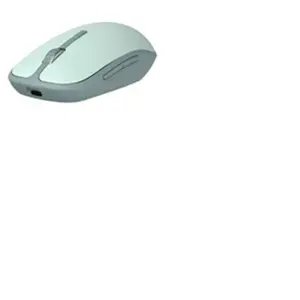 Accsup Souris rechargeable sans fils verte bicolore - 2.4G & Bluetooth pas cher