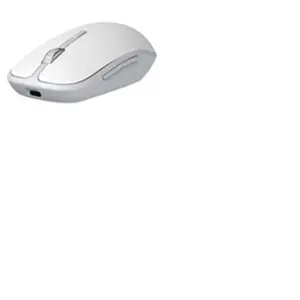 Accsup Souris rechargeable sans fils blanche bicolore - 2.4G & Bluetooth pas cher