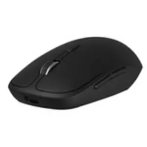 Accsup Souris rechargeable sans fils noire - 2.4G & Bluetooth pas cher