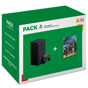 Comparateur de prix : Pack Fnac Console Xbox Series X Noir + Monster Hunter Wilds