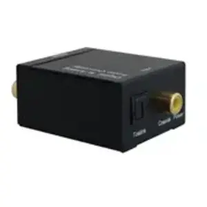 Accsup CONVERTISSEUR AUDIO NUMERIQUE VERS ANALOGIQUE 192 KHZ NOIR pas cher